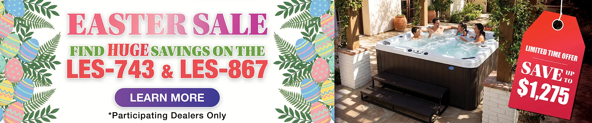 Calspas hot tub being used in a family setting - Johnston